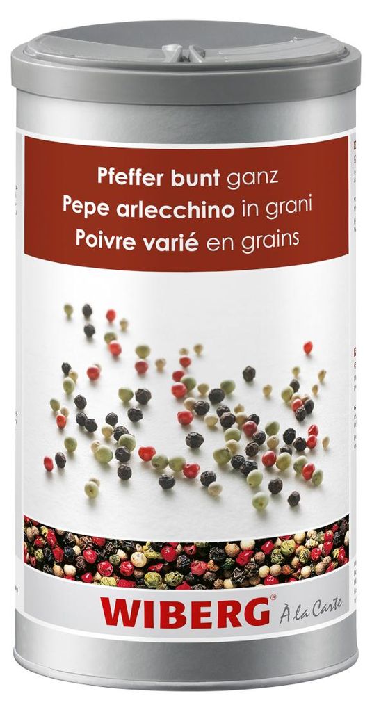 WIBERG 2072680001 WIBERG Pfeffer bunt ganz Gewürz, 550,0 g Zdjęcie produktu 