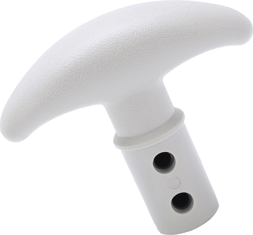 Kanu Kajak Surfbrett Beiblasbares Bootspaddel T -Form -Griff -End -Teile -Zubehörgray