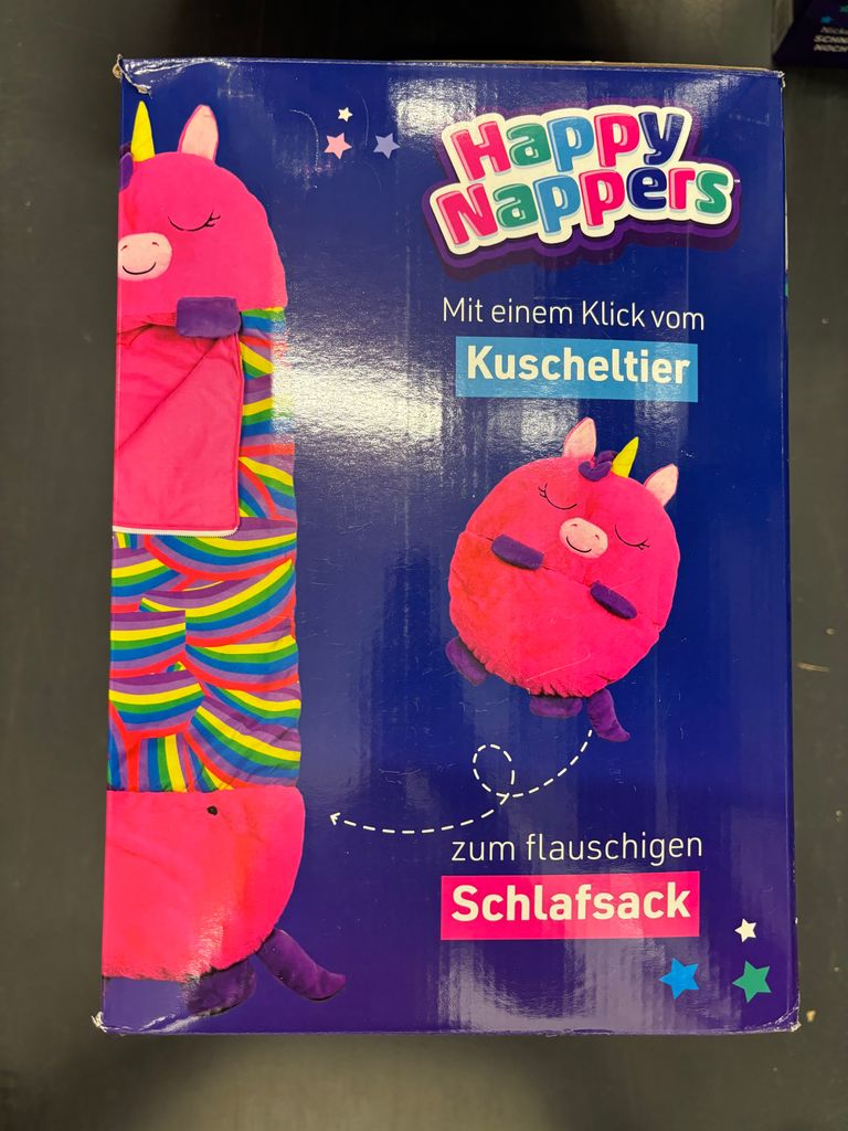 Happy Nappers Einhorn pink | Large 6-12 Jahre | Produktbild 8