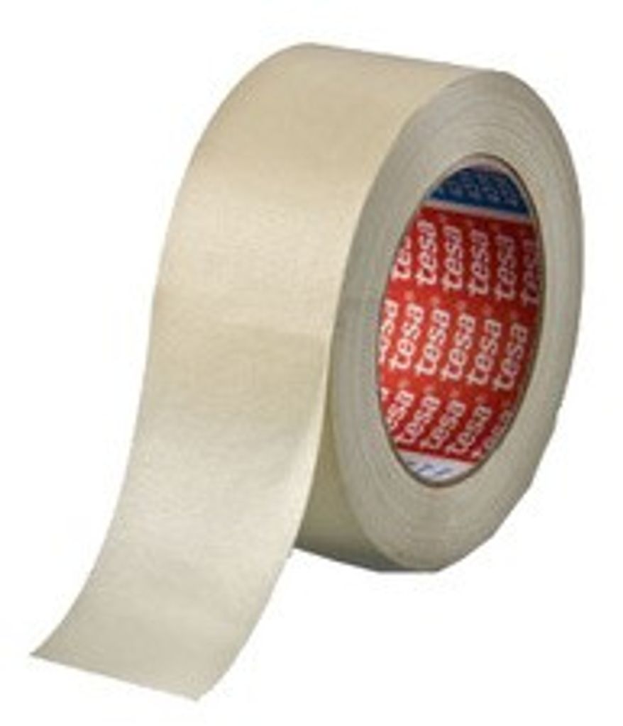 tesa Maler Krepp 4316 PV3 Papierabdeckband, 15 mm x 50 m Farbe: chamois, dünn und flexibel, für alle allgemeinen (04316