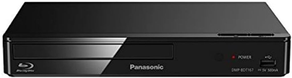 Panasonic Blu-ray Player DMP-BDT167EG, Farbe: Schwarz Produktbild 