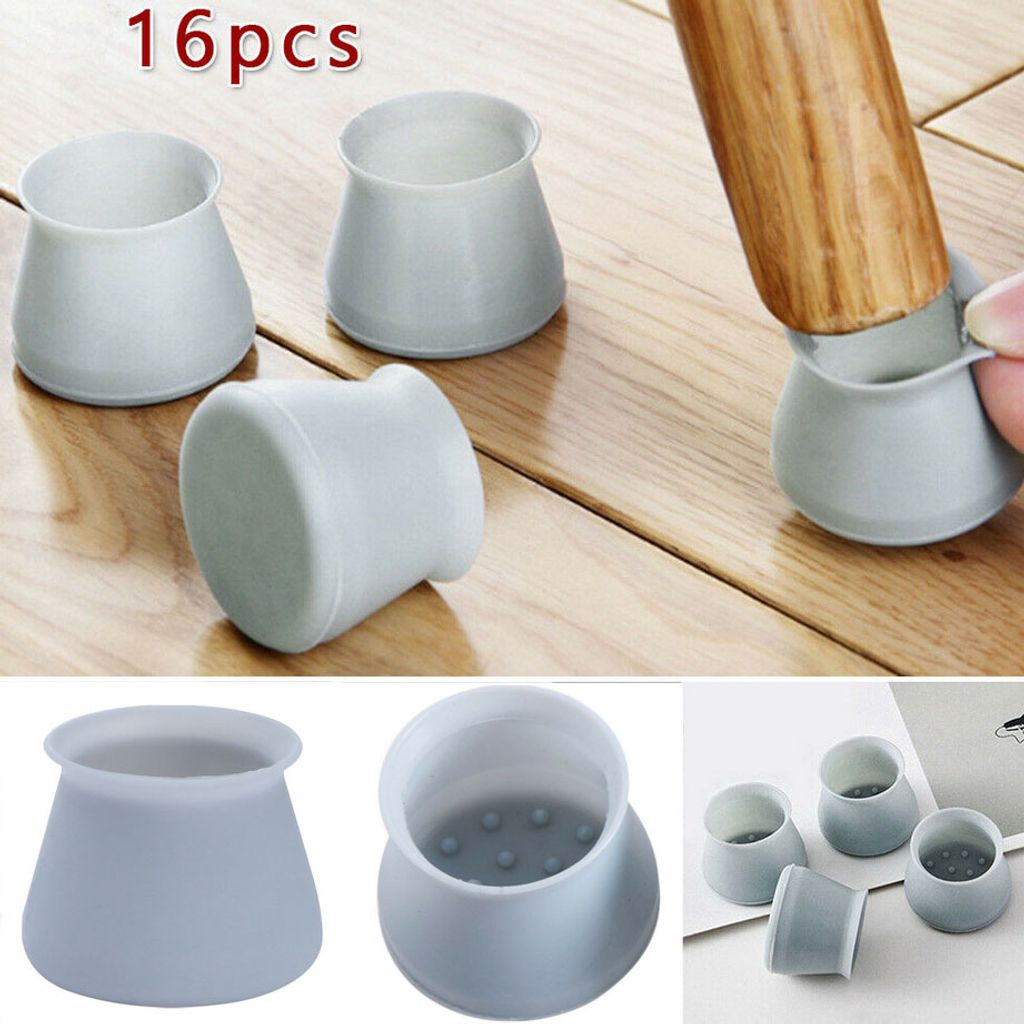 Miixia 16x Tischfuß Stuhlbeinkappen Silikon | Kaufland.de