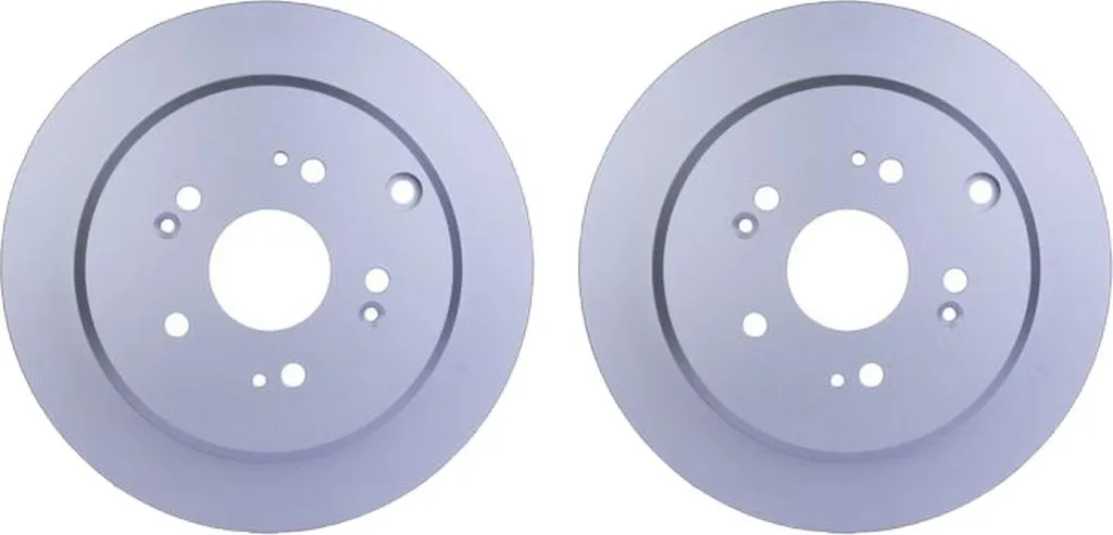 2 Disques de Frein Arrière HELLA pour HONDA CR-V III et IV - Qualité OE