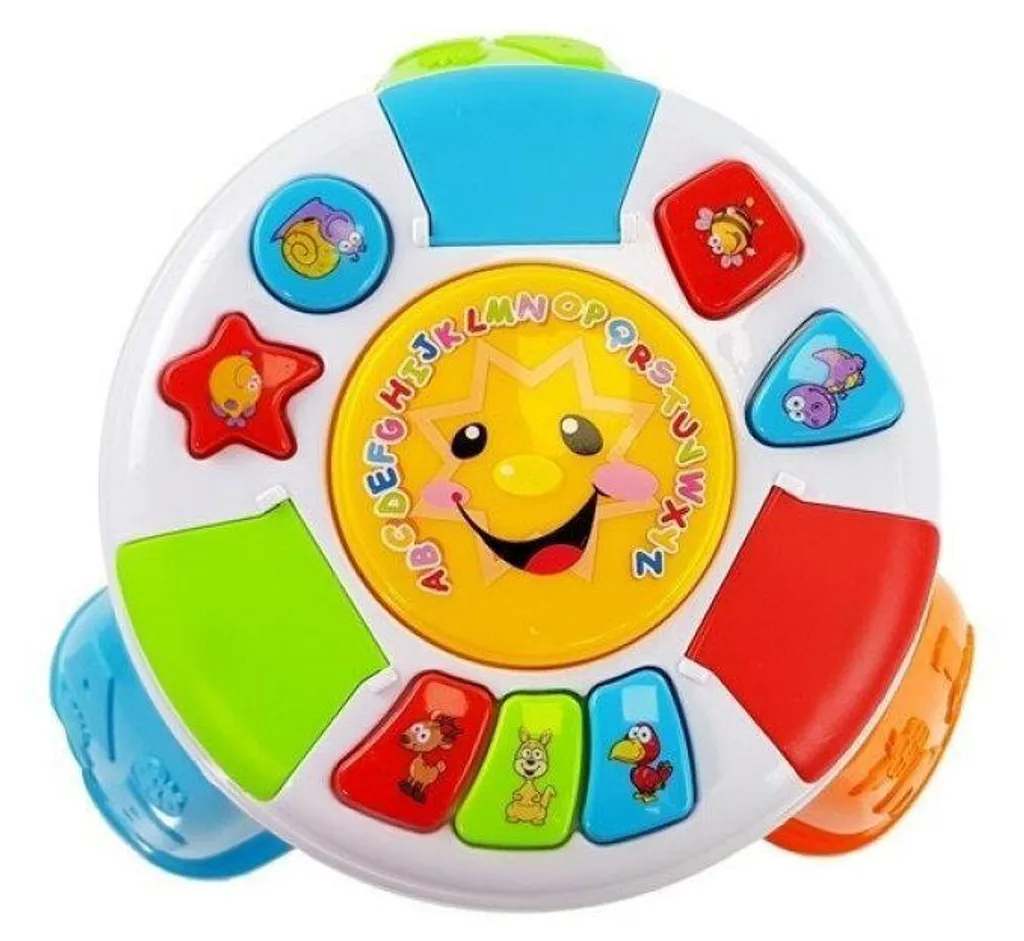 Table d'éveil bébé interactive avec sons variés et touches multicolores - 4