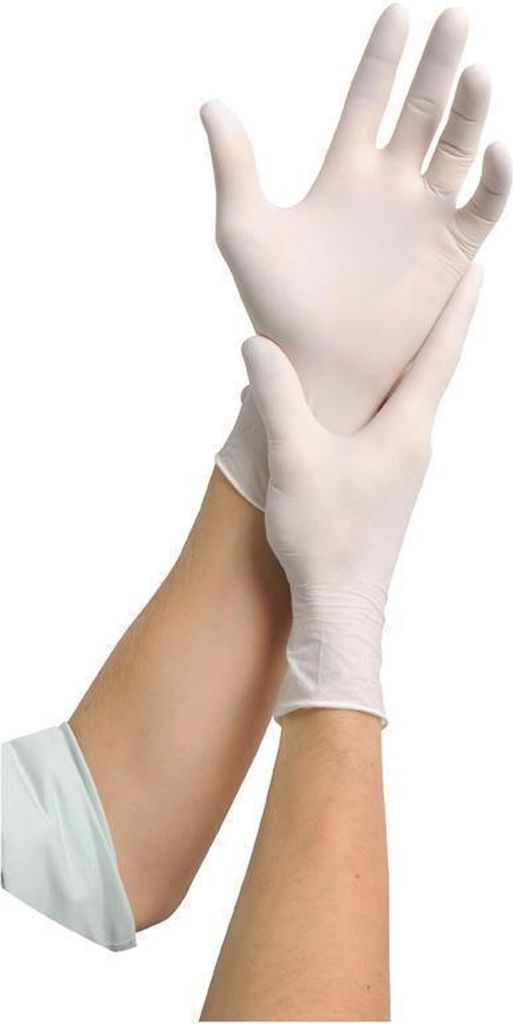 MaiMed solution 100 | 1000 Nitrilhandschuhe | weiß | Gr. L | Einweghandschuhe