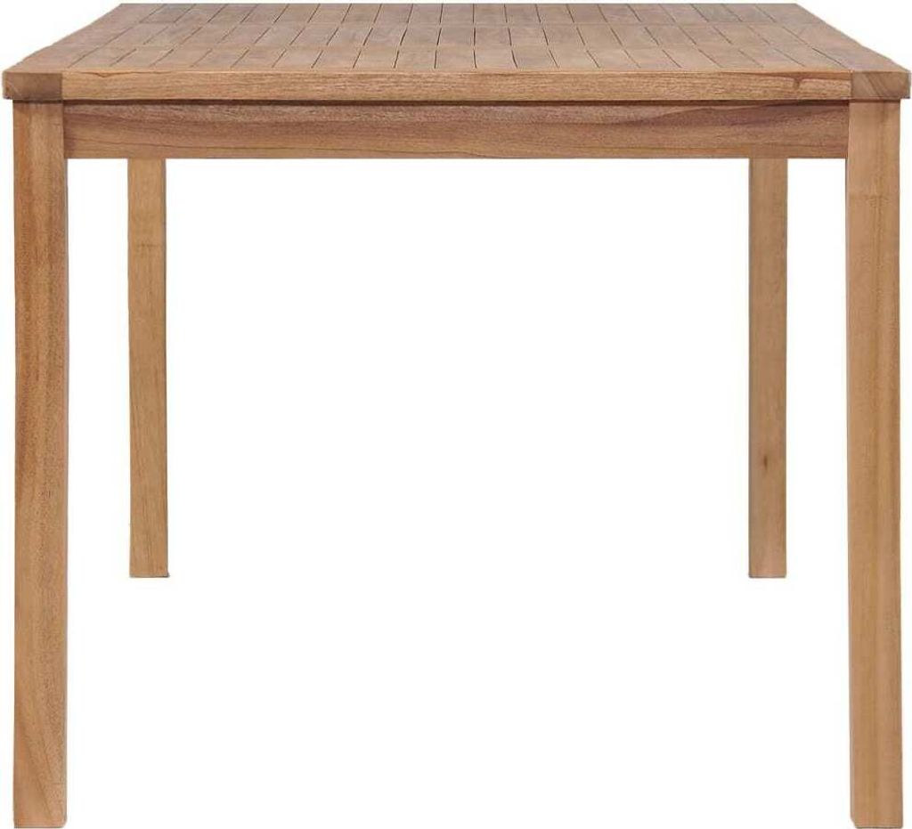 vidaXL Stół ogrodowy 150x90x77 cm lite drewno tekowe Zdjęcie produktu 1
