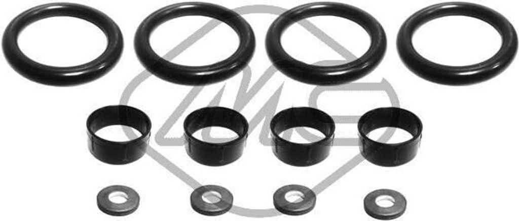 Metalcaucho 06583 Dichtungssatz Einspritzdüse für FORD Fiesta Mk6 Schrägheck (JA8, JR8)