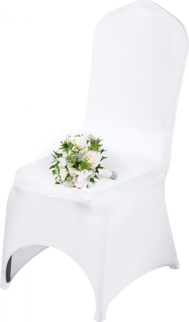 50 Stk - Stretch Stuhlhussen Universal - Stuhl Husse - Stuhlbezug - Stuhlüberzug