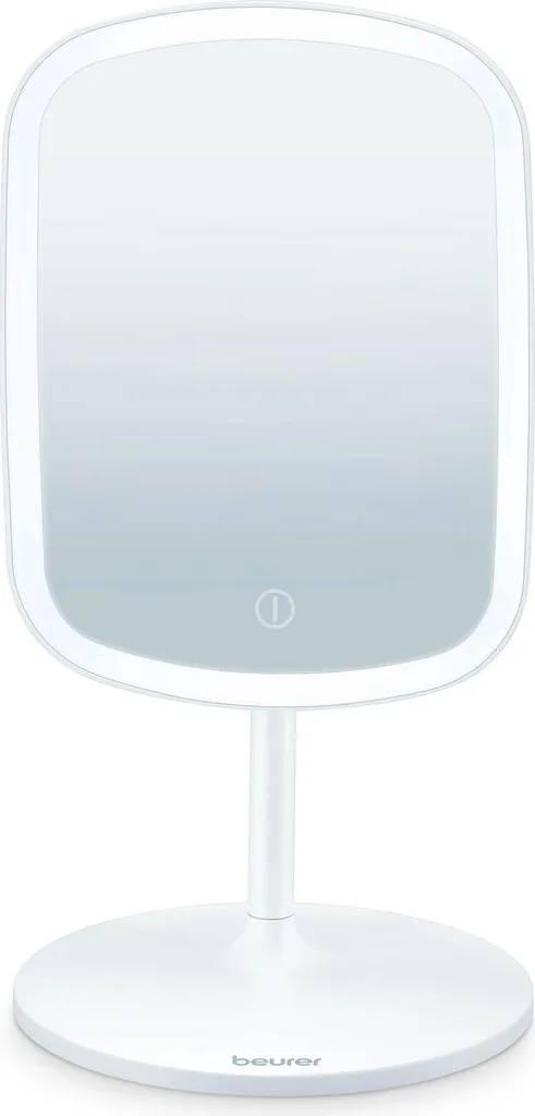 Miroir de Maquillage LED Beurer BS 47 avec Face Grossissante Chromé