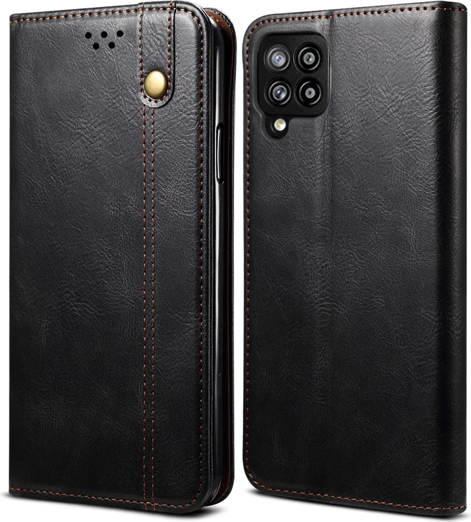 Galaxy A42 5G Hülle, LaimTop Leder Flip Brieftasche Produktbild 