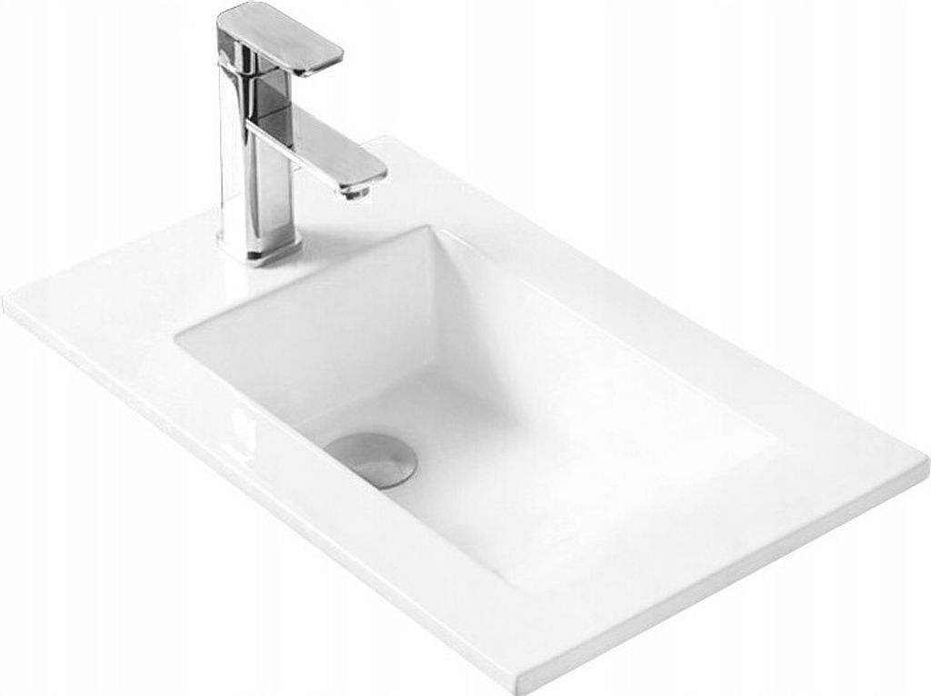 Mexen Alir Unterputz-Waschtisch 34 x 55 cm, Weiß - 25503400