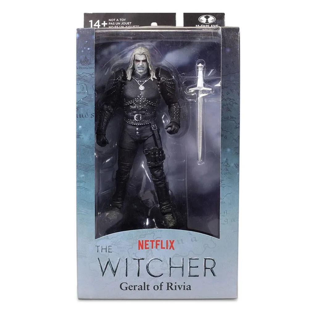 Figurine Geralt The Witcher 18 cm - Enfin une Réplique Fidèle Netflix