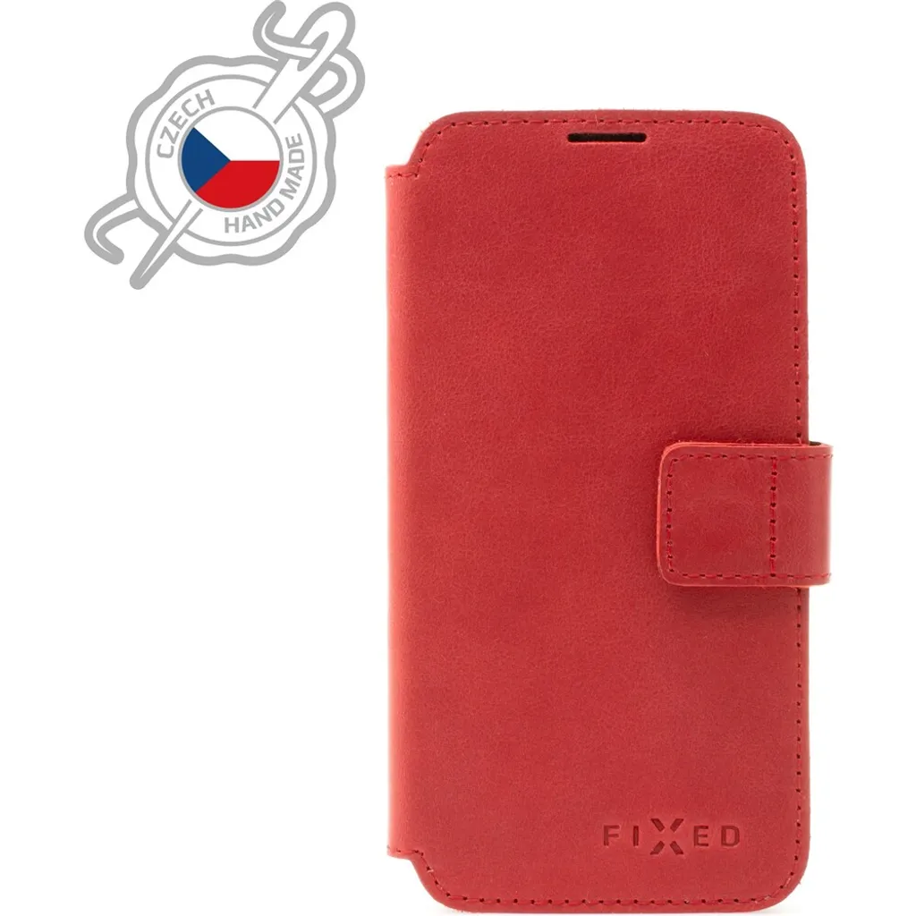 Coque antichoc MagSafe en cuir marron anti-rayures pour iPhone 14 Plus