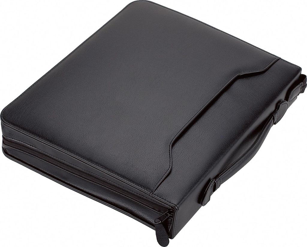 Alassio Schreibmappe BERGAMO 31506 37x31 37x31x6,5 cm (BxHxT) Kunstleder schwarz
