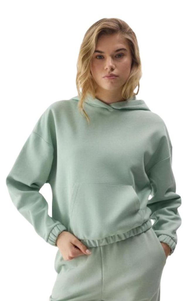 4F - "F1057" Kapuzenpullover für Damen MR1396 (M) (Grün)