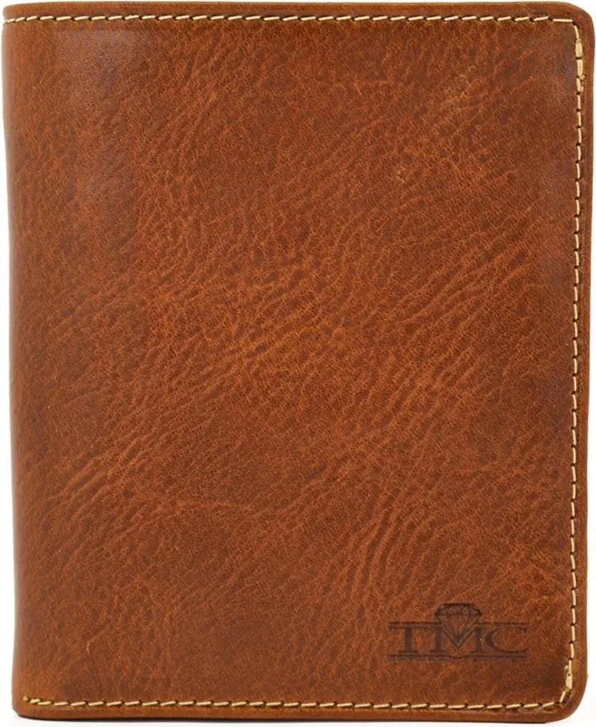 Portefeuille Durable en Cuir Cognac TMC : Fini les Accessoires Fragiles