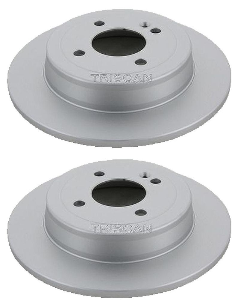 2 Bremsscheiben voll Ø 262 mm TRISCAN Bremsen-Expertise für u.a. KIA STONIC