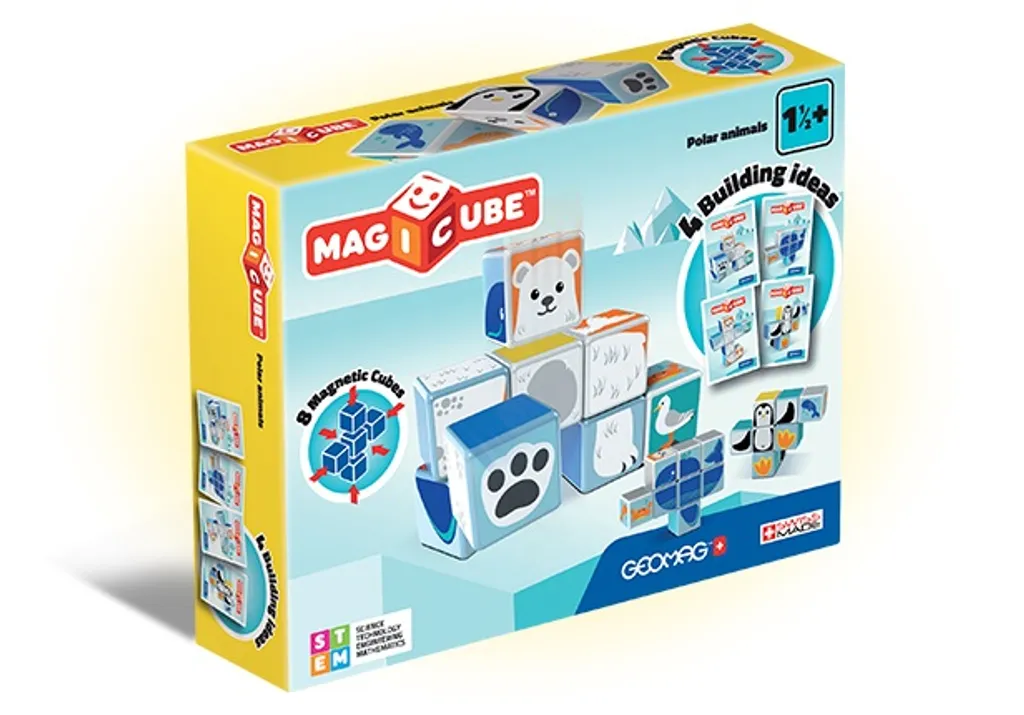 Jouet Construction Magnétique Anti-Frustration Magicube Polar 0134