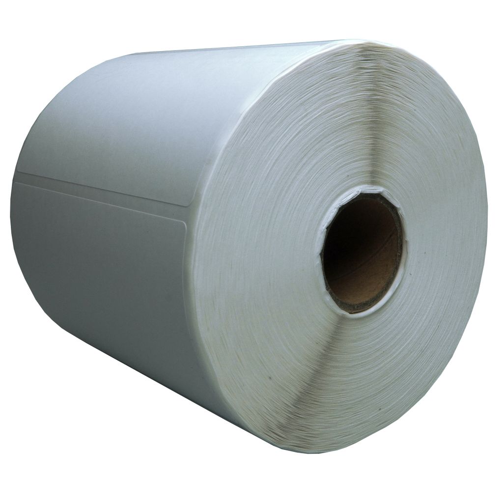 DULA Etiketten - Kompatibel mit Zebra 90x50mm - Weiß - Permanent - 1 Rolle - 1000 Etiketten pro Rolle - Kern 25mm