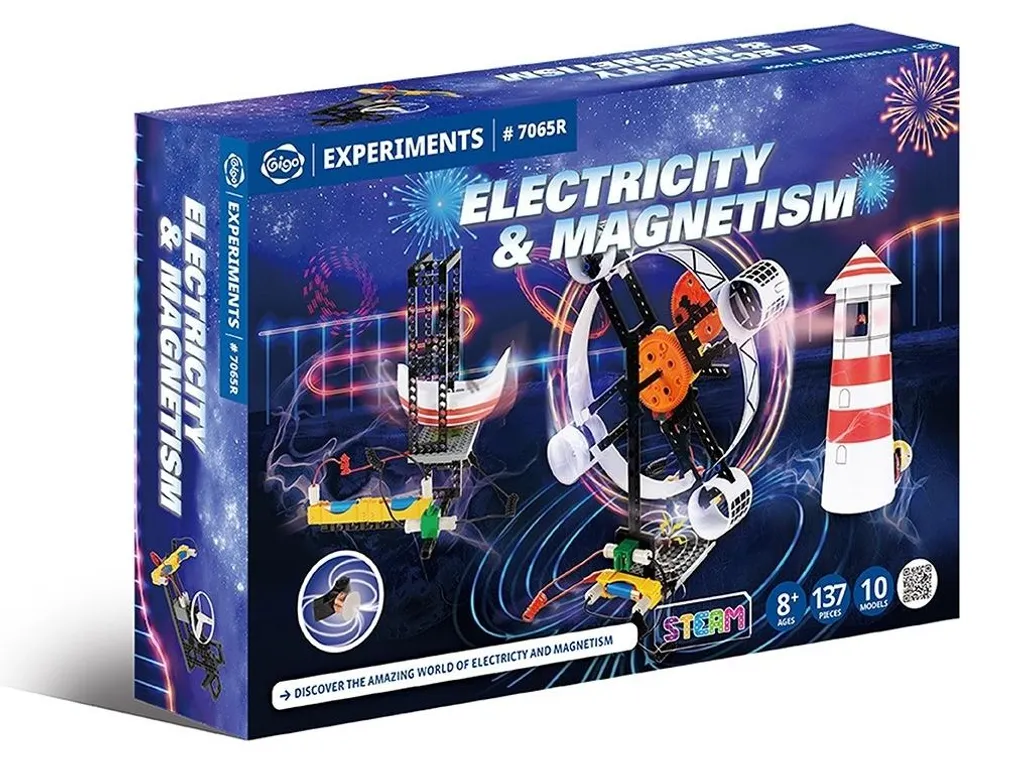 Coffret Scientifique Électricité Magnétisme pour Activités en Famille