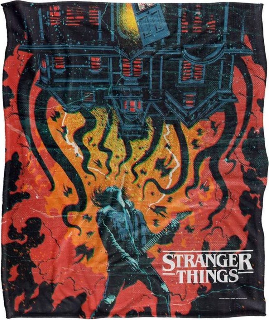 Stranger Things Decke  Season 5 - Eddie Munson Upside Down Produktbild 