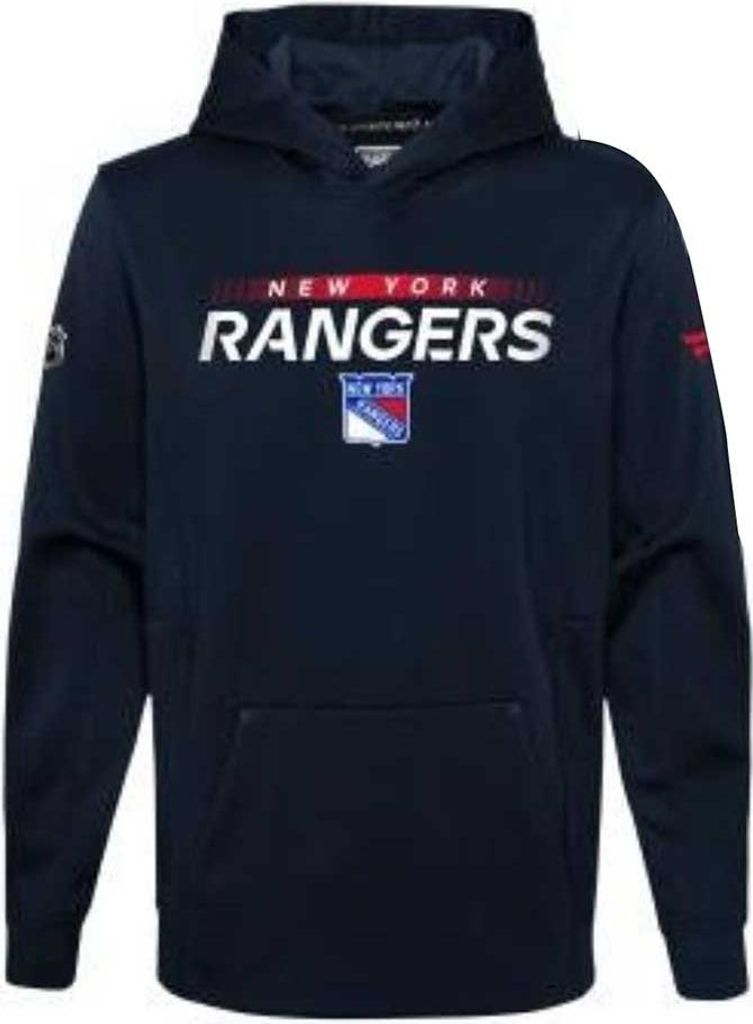 Outerstuff Authentic Pro New York Rangers Junior-kapuzenpullover Blau L Jungen Blau L