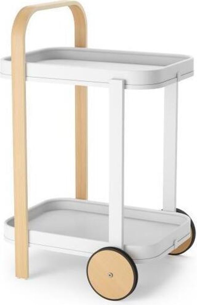 Umbra Servierwagen Bellwood Weiß/Natur