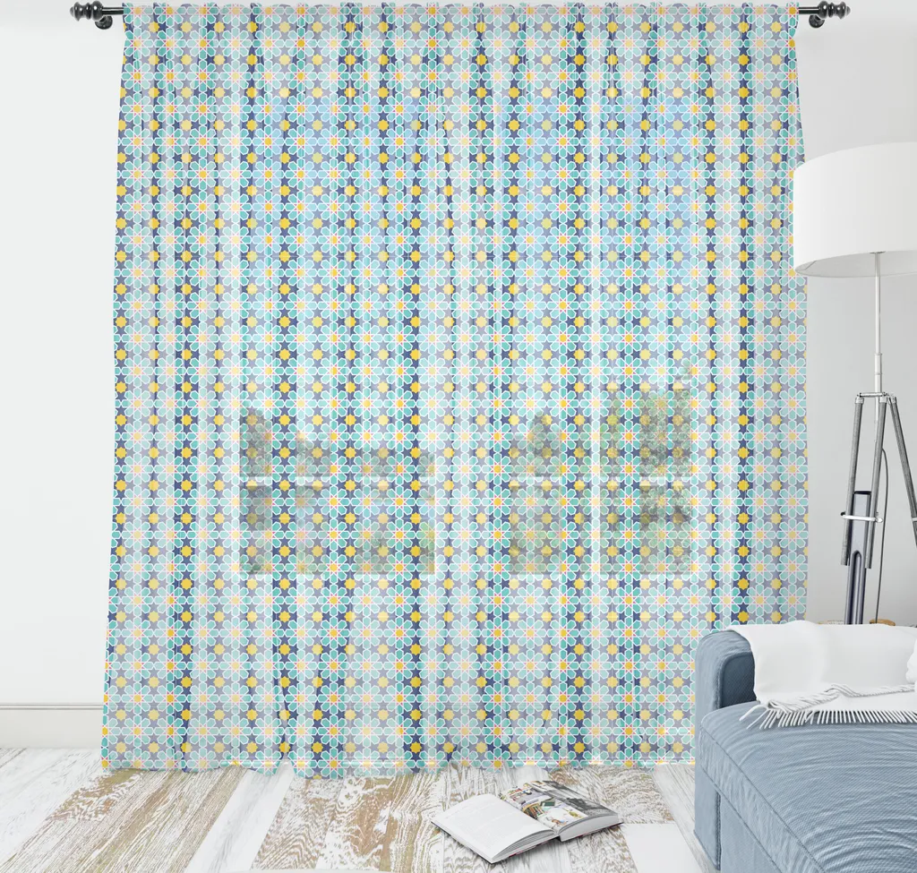 Arazzo Parete ABAKUHAUS 210x274 Blu Notte - Arredo Satin Setoso