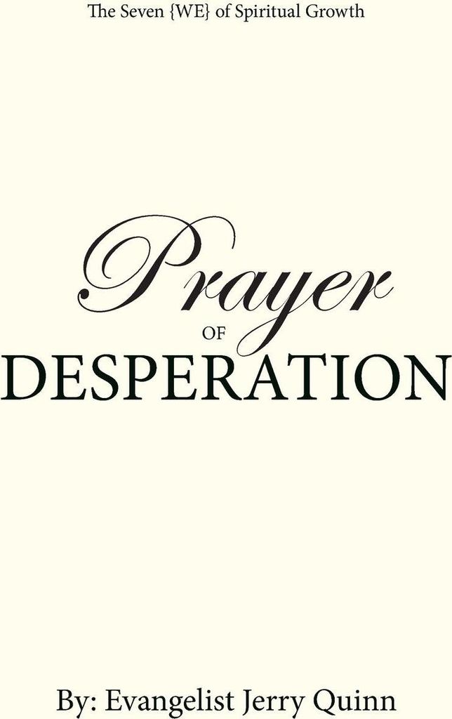 Prayer of Desperation