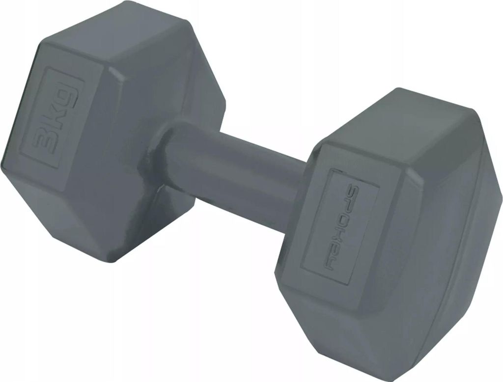 Lot de haltères hexagonaux 2 x 3 kg Monster - Spokey Image du produit 