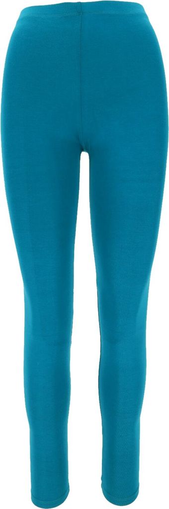 Farbige Damen Leggings, Stretch Sporthose für Frauen, Yogahose - Türkis, Elasthan,Viskose, Shorts, Leggings