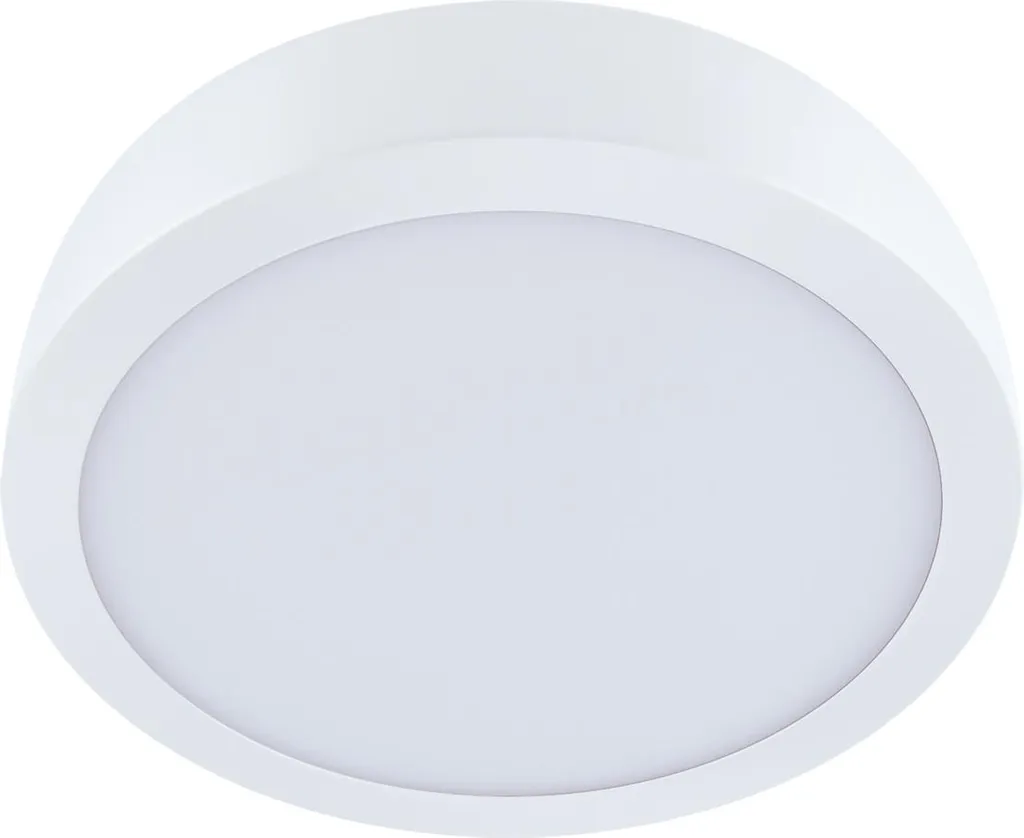 Plafond a soffitto moderno per cucina sala da pranzo bianco rotondo Ø30cm colore neutro LED 24W MARTIN Struhm