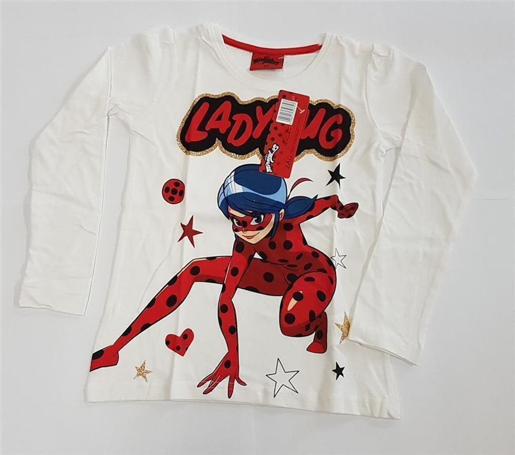 Ladybug T-Shirt weiß 116