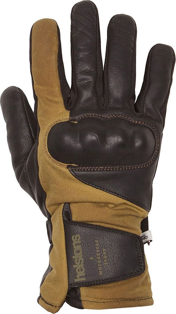 Helstons Curtis Motorradhandschuhe, schwarz/braun, 11