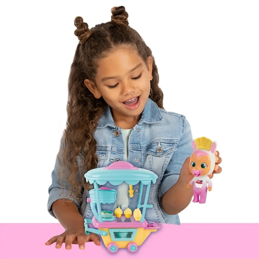 Playset Cry Babies chariot Coney anti-ennui avec 19 pièces de jeu - 13