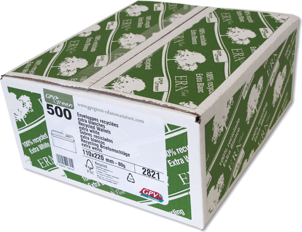 GPV Briefumschläge "ERAPure" C5 162 x 229 mm ohne Fenster