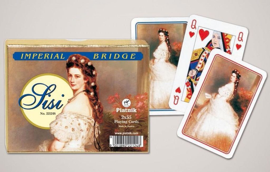Piatnik Sisi (Brücke) Spielkarten – Doppeldeck