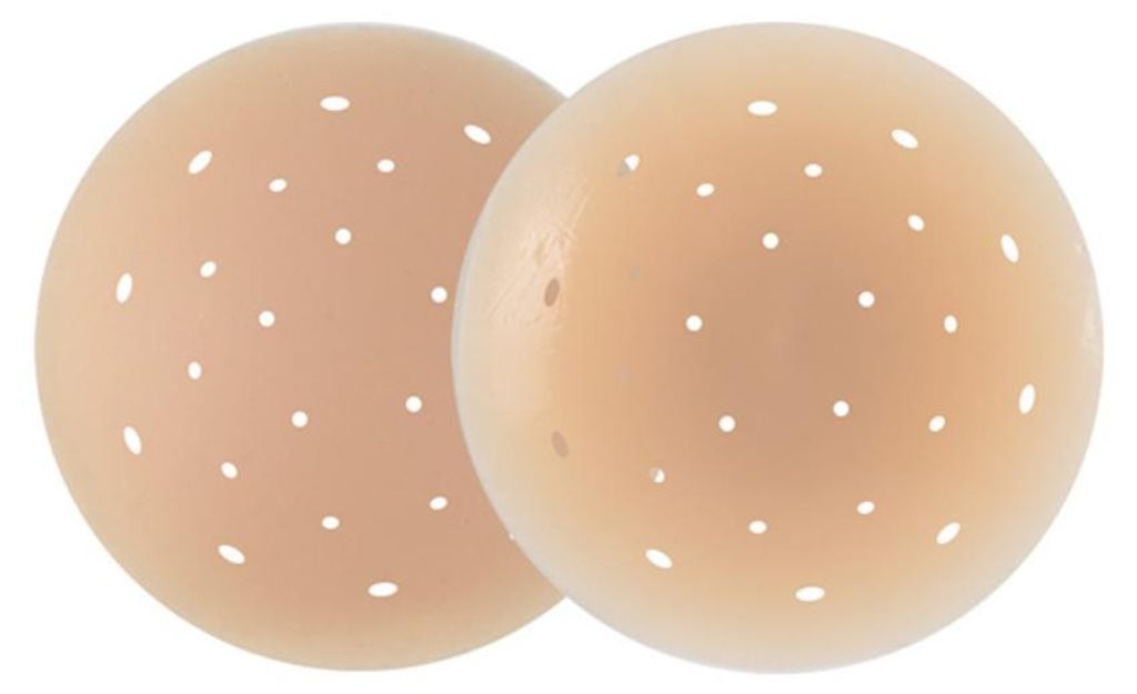 INF Caches-seins perforés silicone 8cm ultra-fins Image du produit 