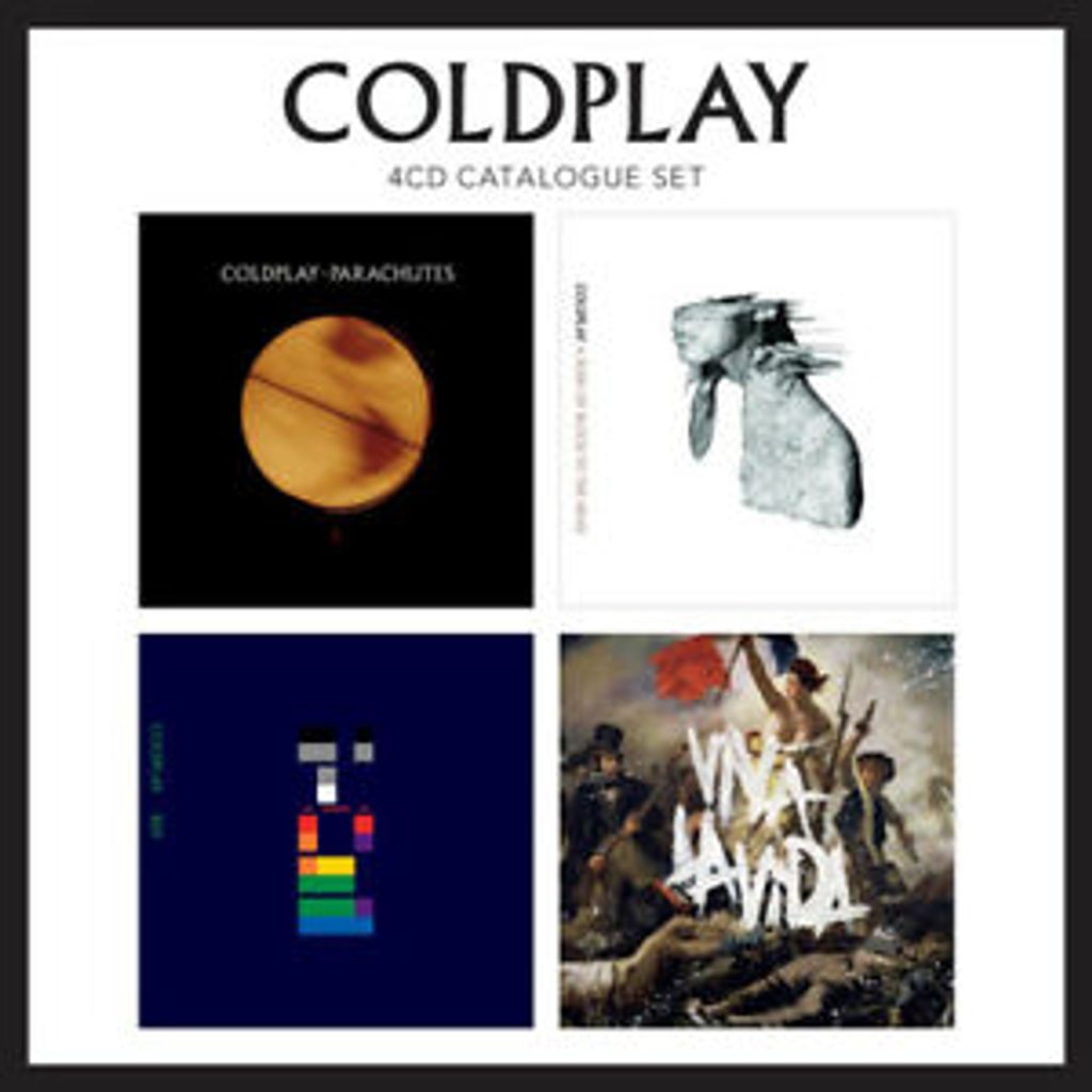 Coldplay : 4 CD Catalogue Set CD Box Set 4 disques (2012) Image du produit 