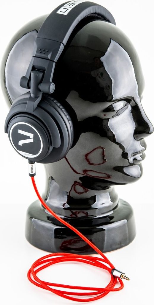 7even Kopfhörer schwarz-rot/ The Headphone black/ red