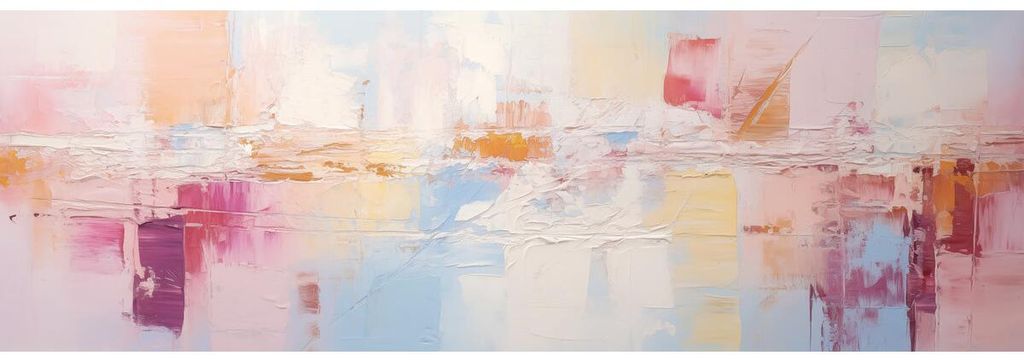 Tableau sur toile art moderne 45x135 cm, Tableau mural Image du produit 