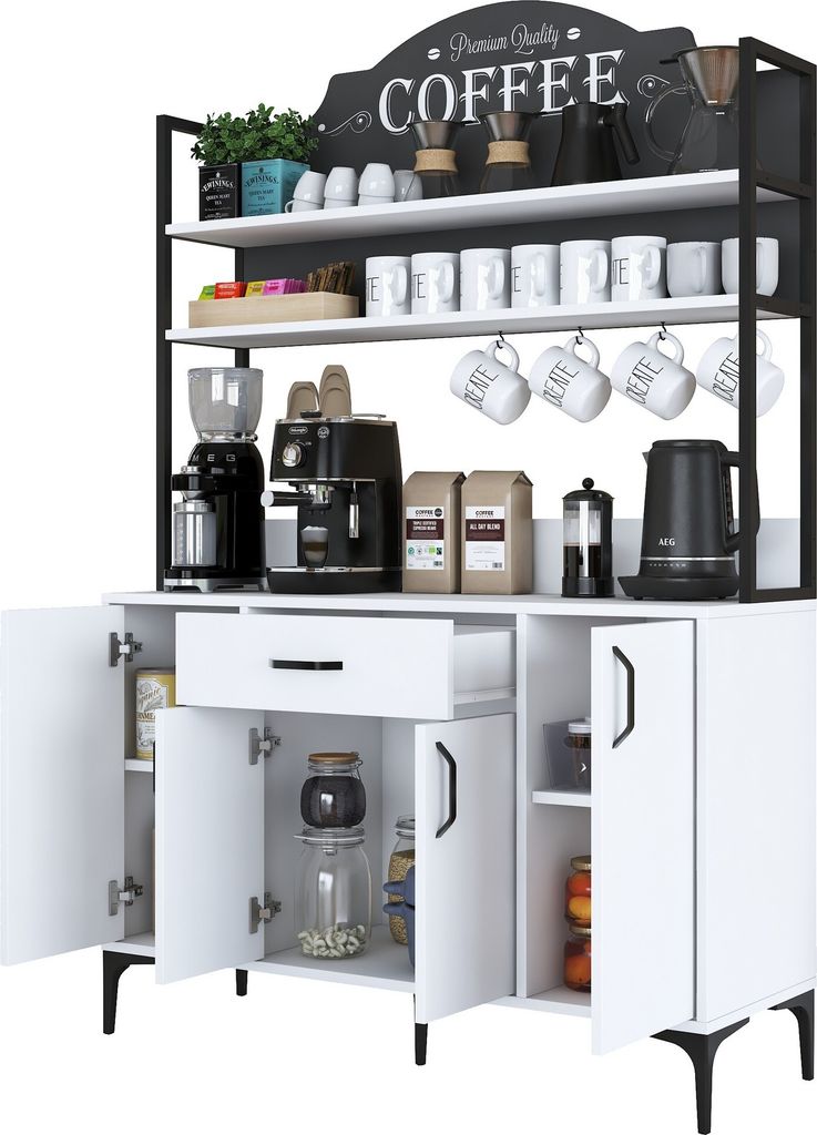 Skye Decor, JE130 - 2987, víceúčelová skříň, bílá, 100 % Obrázek produktu 12