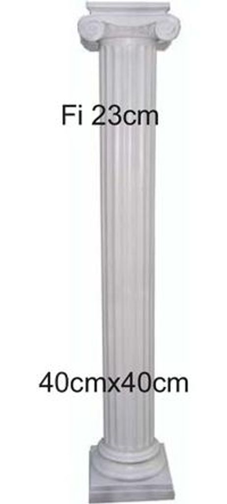 Säule Figur Statue Design Skulptur 216cm Antik Stil Römische Skulpturen (C51)