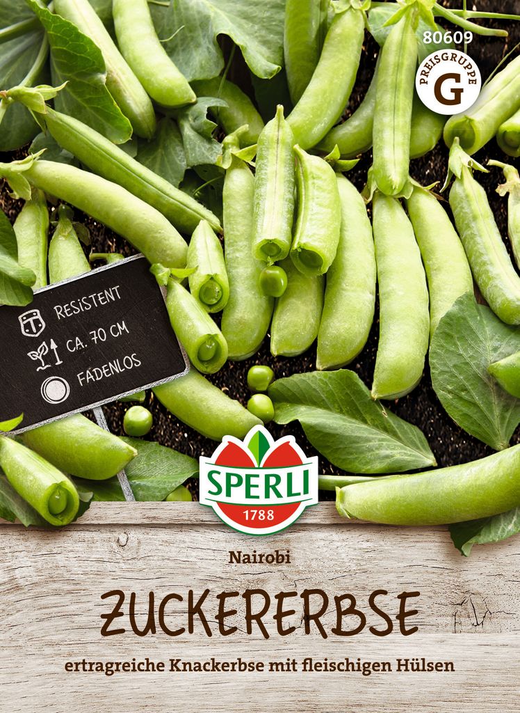 SPERLI - Zuckererbse Nairobi Samen - 80609