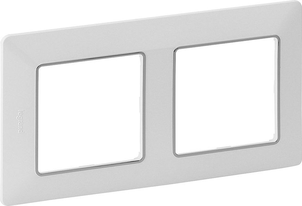 Legrand VLIFE 2FACH RAHMEN UW/CHROM (754032)