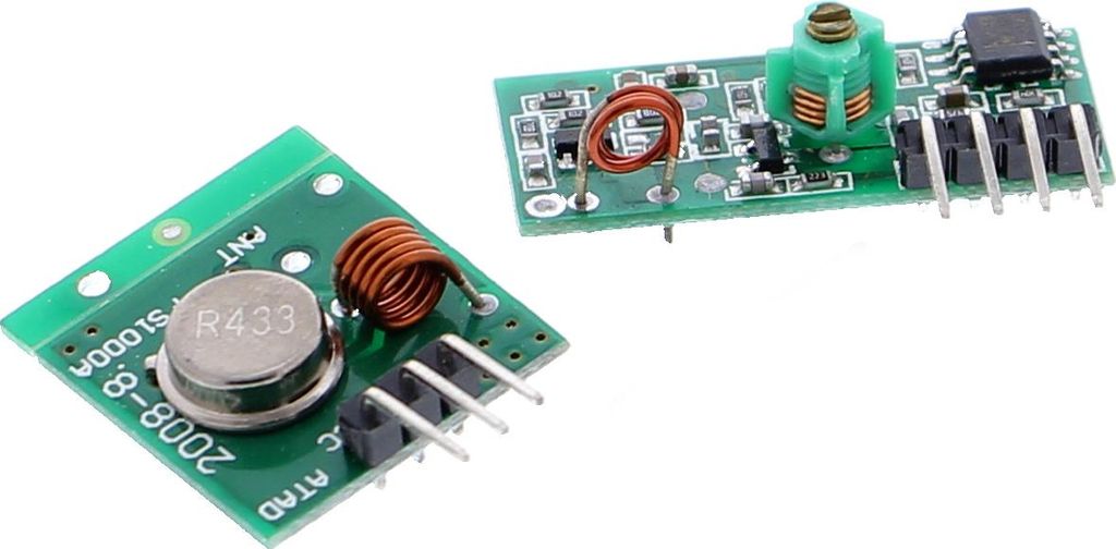 433mhz  Funksender- und Empfänger Produktbild 