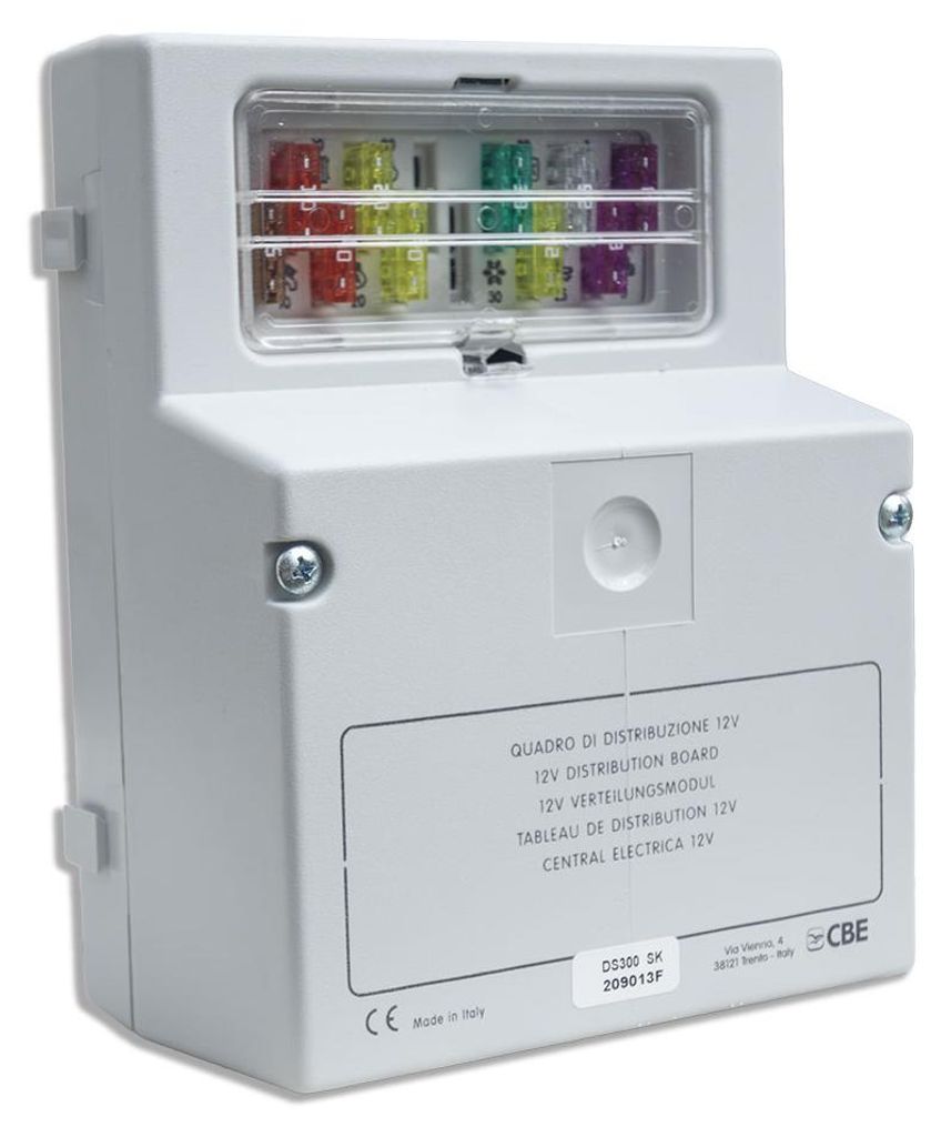 CBE Verteilerbox DS 300 12V (6 Temp) – 12V Sicherungskasten Produktbild 