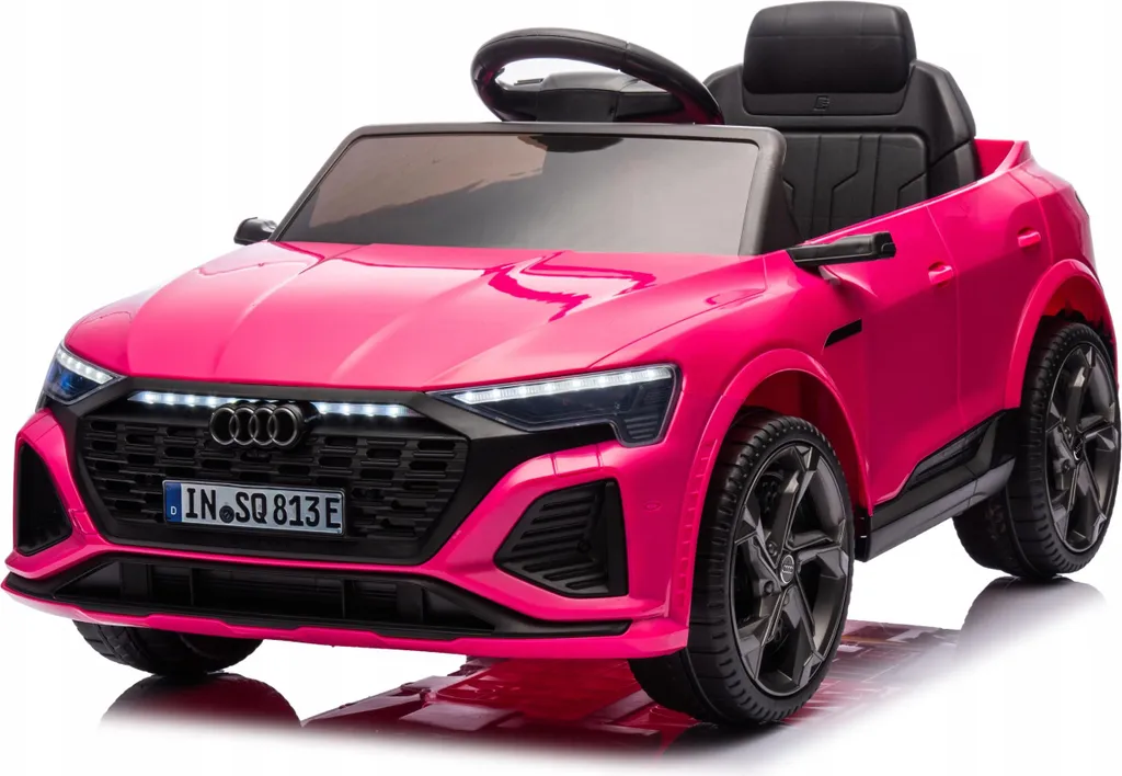 Voiture Électrique Audi SQ8 Rose pour Enfant avec Télécommande Parentale