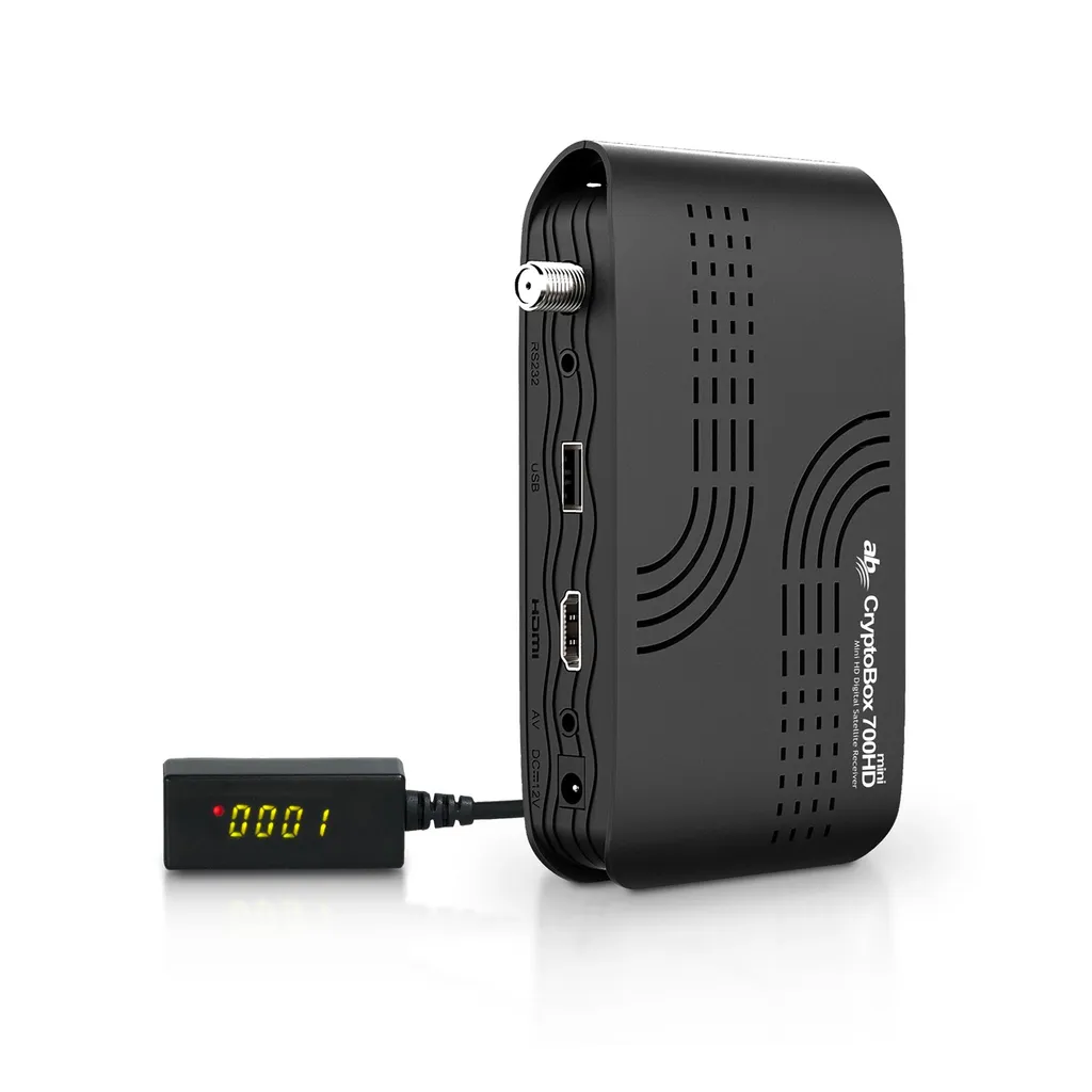 AB CryptoBox 700HD mini ricevitore satellitare lettore multimediale Full HD 1080p H.265 HEVC ricevitore