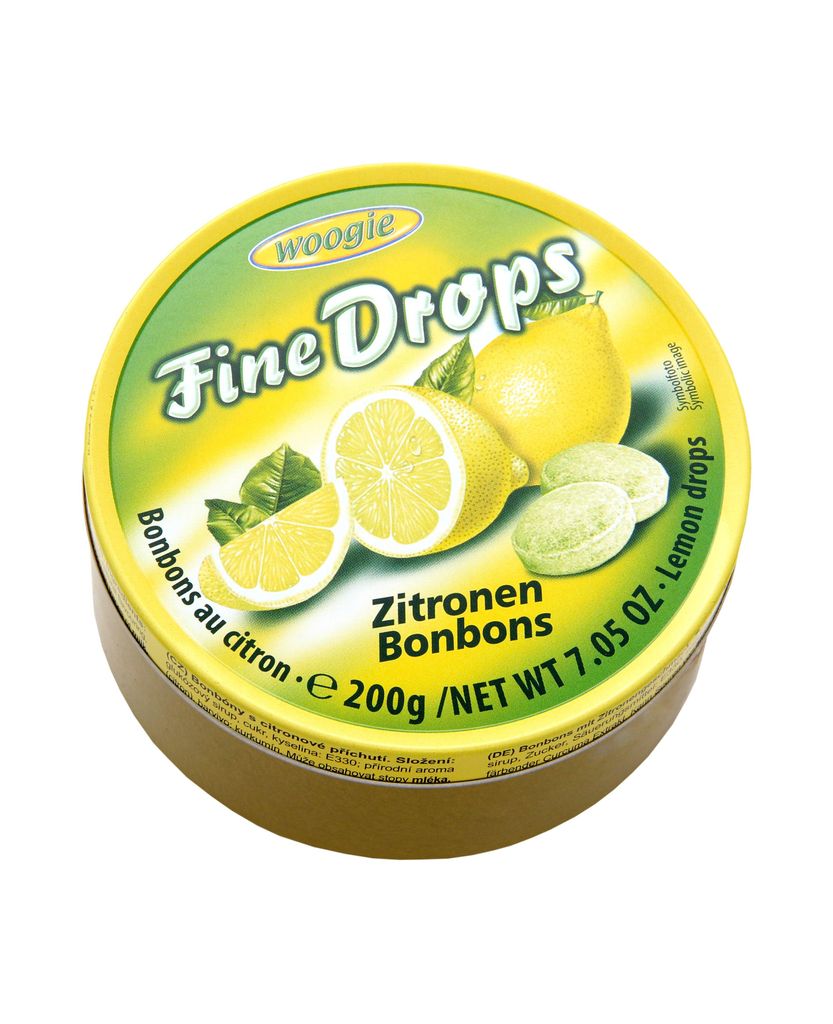 Woogie Bonbon Zitrone 200g Dose Produktbild 